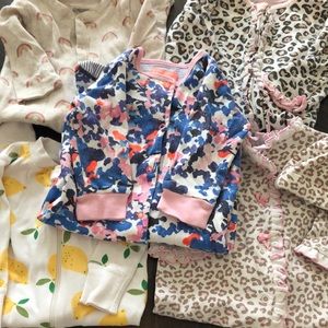 Girls onesies 3-6 months mud pie joules Hanna Anderson